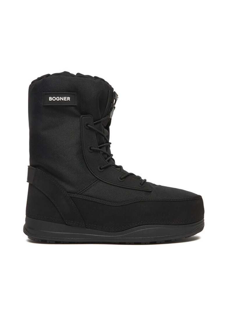 Bogner Ghete barbati Laax - piele ecologica - negru - 32547544
