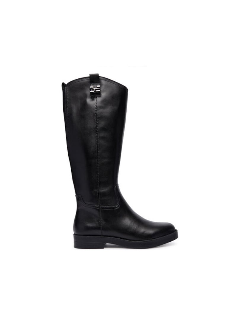 Tamaris Cizme dama 1-25522-45 - piele naturala - negru