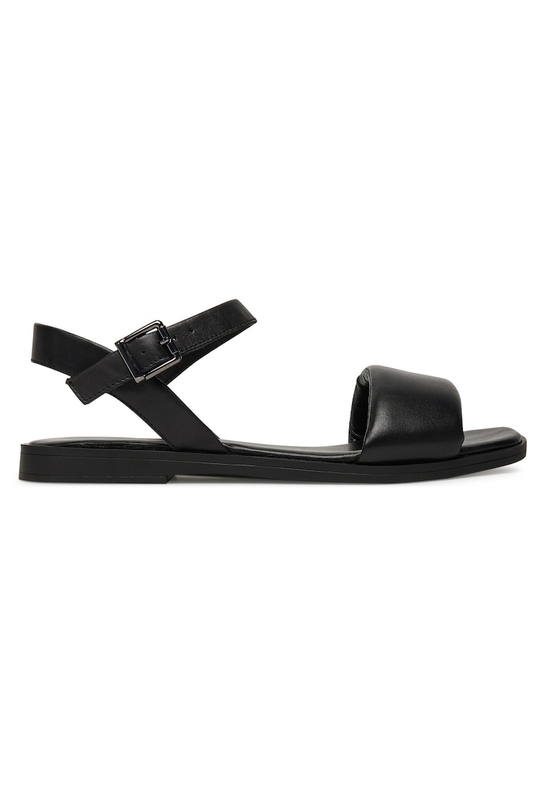 Sandale dama piele naturala negru - Negru