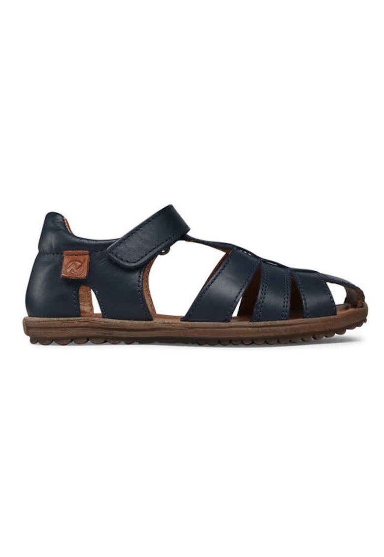 Sandale copii - piele naturala - bleumarin -