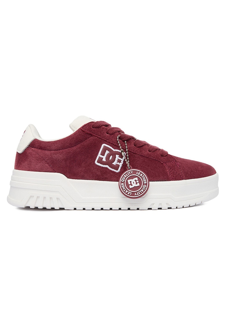 DC Shoes visiniu - piele naturaladwqf - Rosu