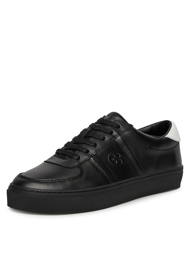 Pantofi barbati - ENZO-01 - piele naturala - negru -