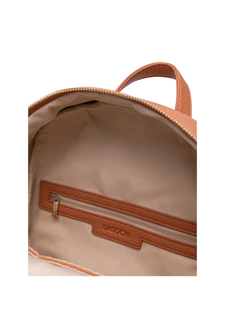 Rucsac fashion dama LSK-X-009-07 - culoare brown - material sintetic