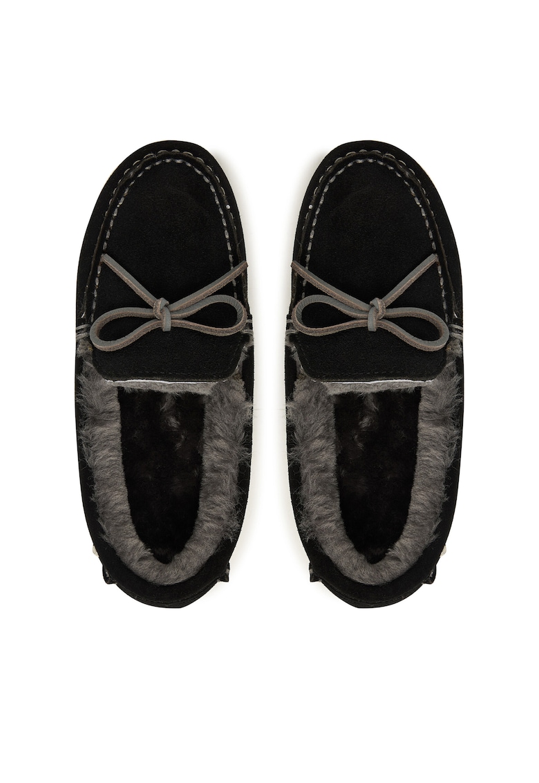 Mocasini dama - Sandrine - piele naturala - negru