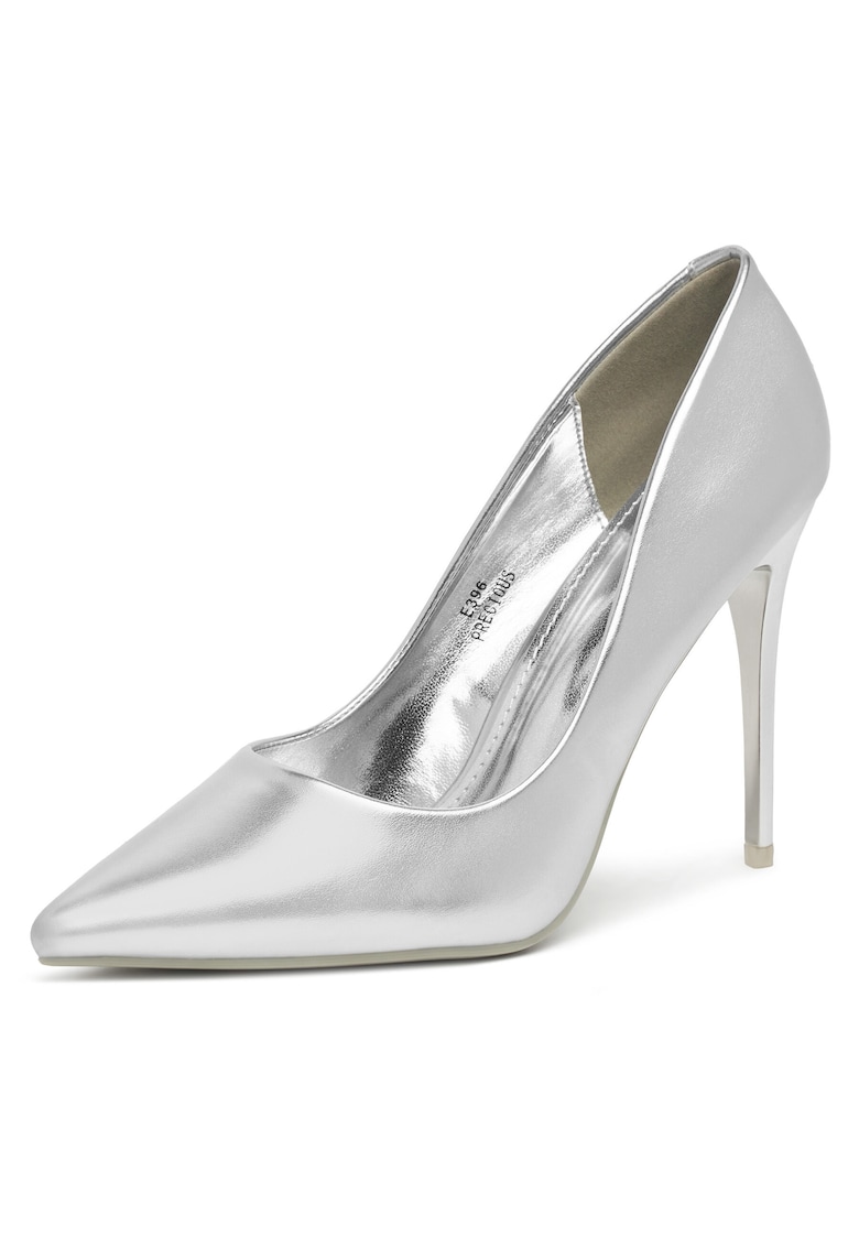 Pantofi dama - E396 - argintiudwqf - Argintiu