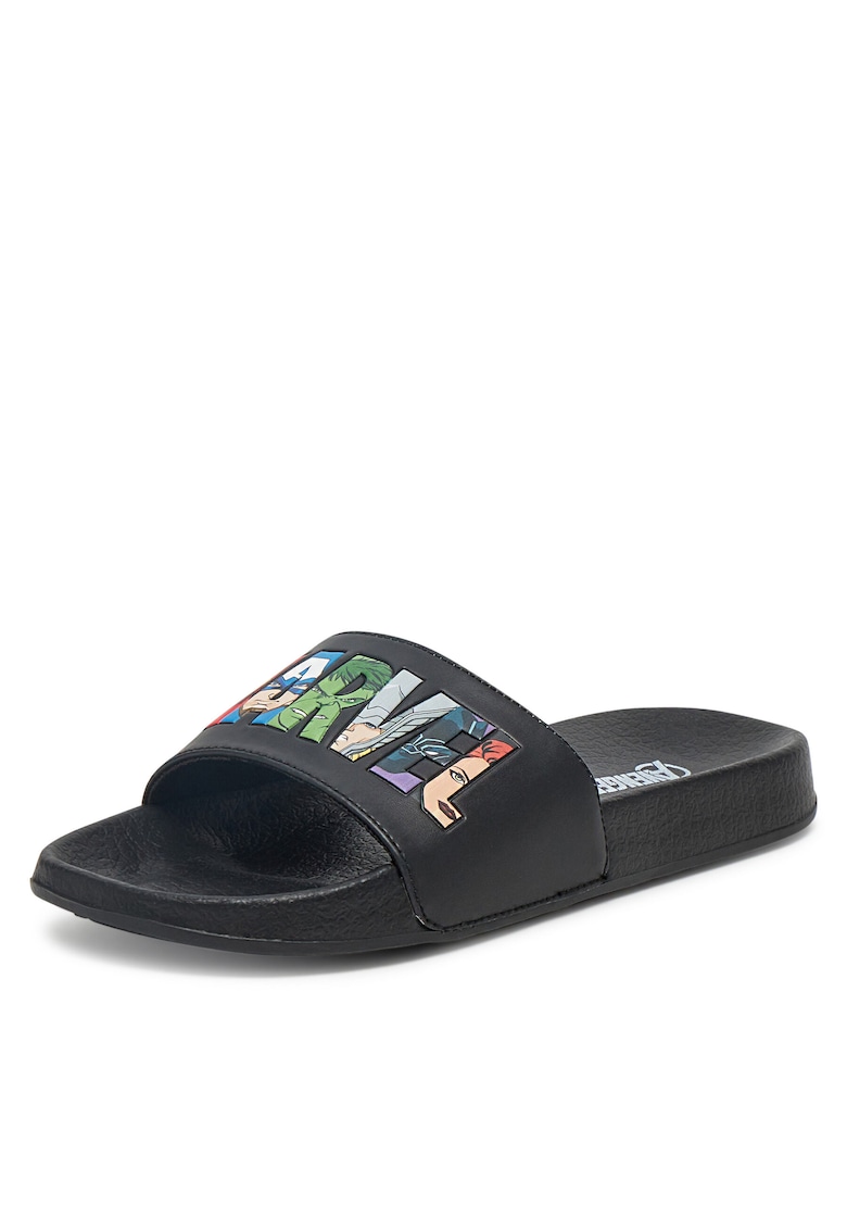 Papuci pentru baieti CEO-AW25-340AVMV - Textil - Negru