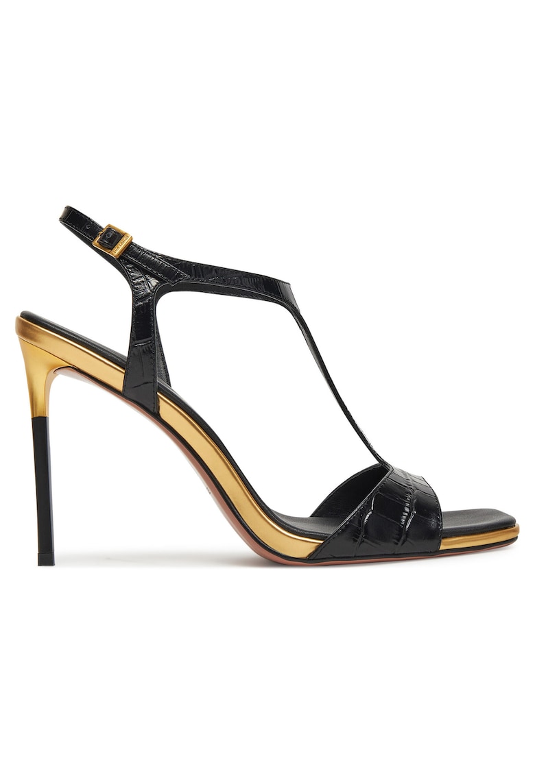 Sandale dama - ROSEMARY-LT1520-2 - piele naturala - negru