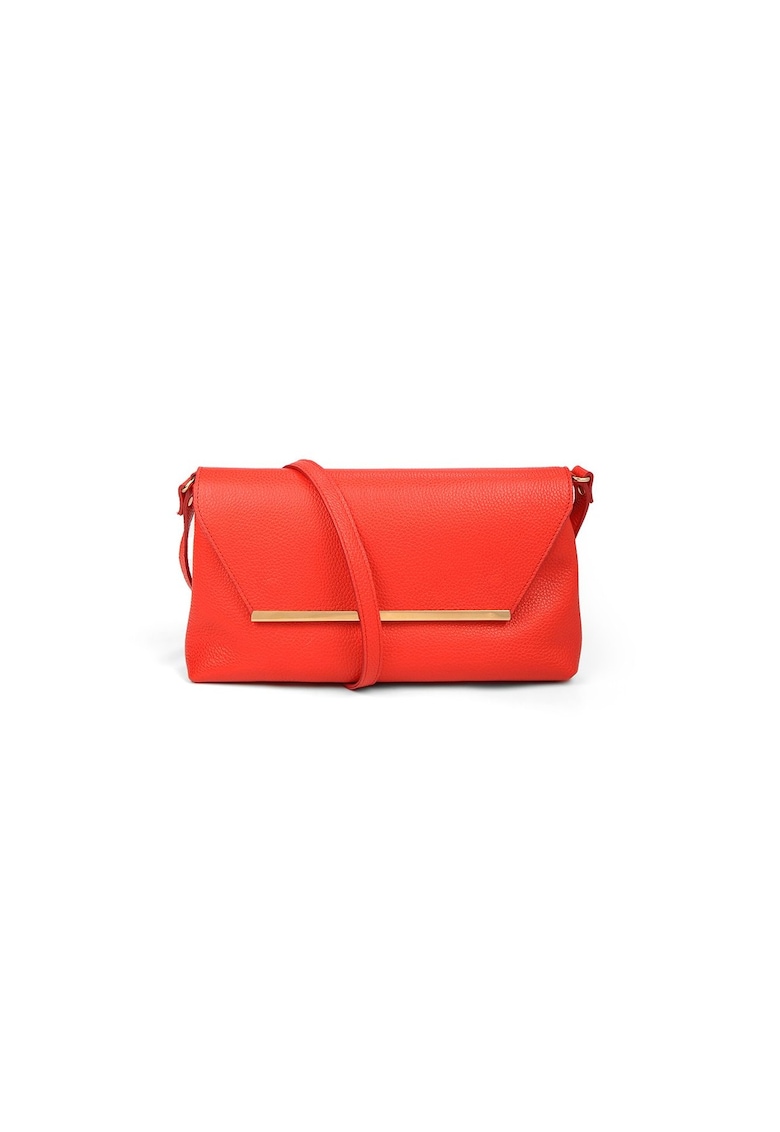 Anna Fellini Geanta Gisele Dama Piele naturala - coral