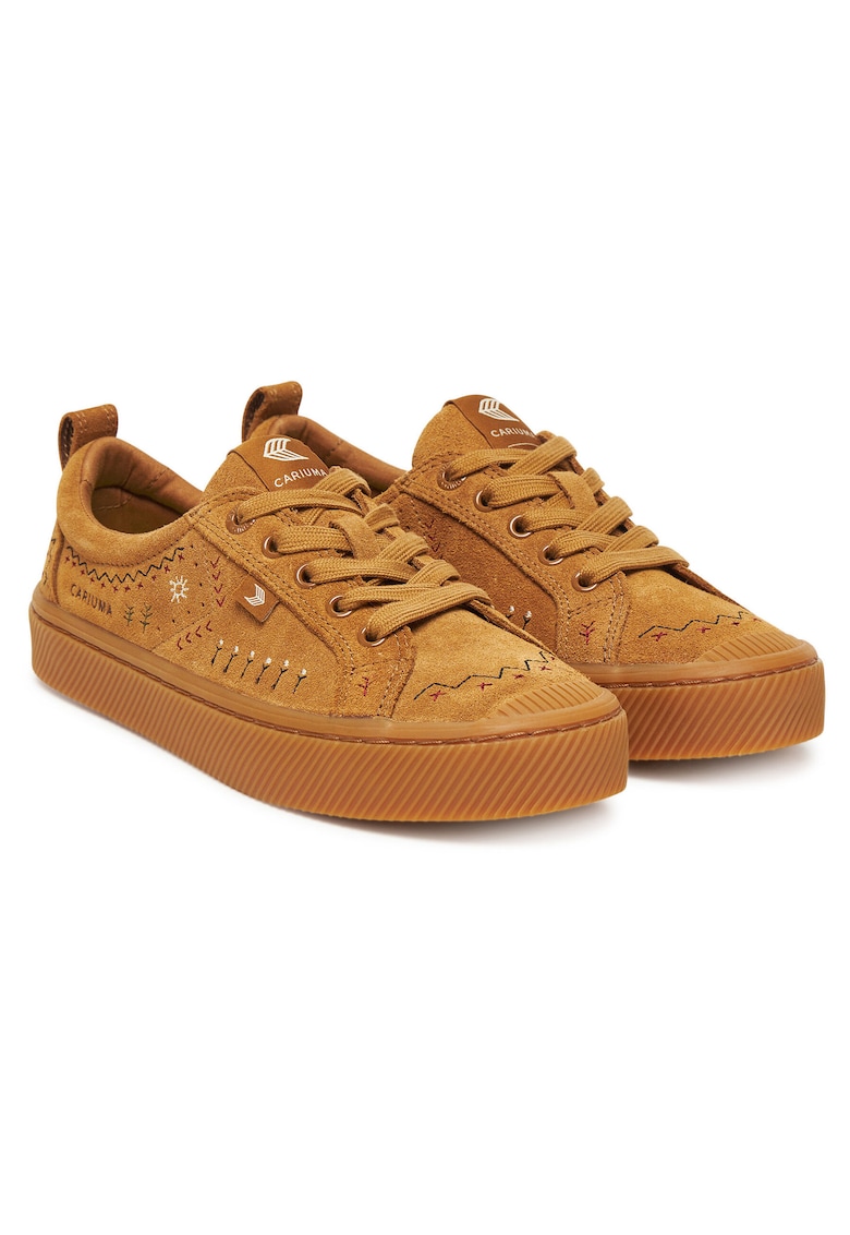 Tenisi dama 100102O40W080 - maro - piele naturala