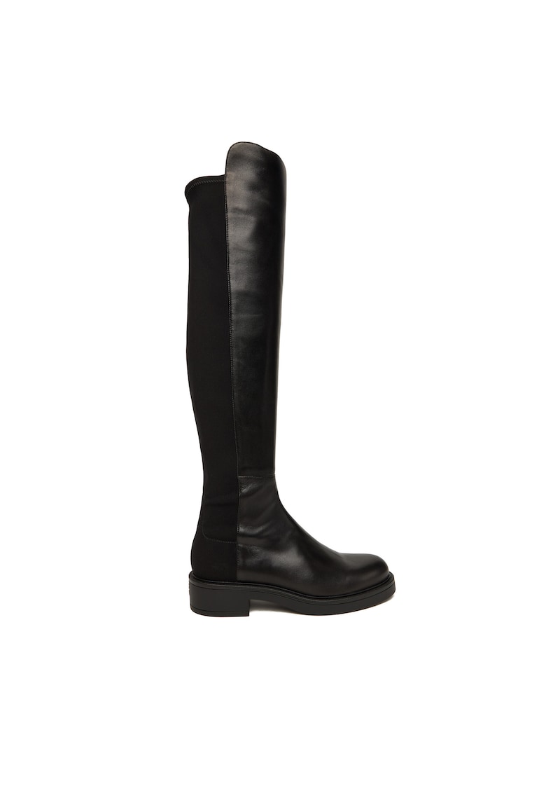 Cizme dama SM396 - Piele naturala - Negru -