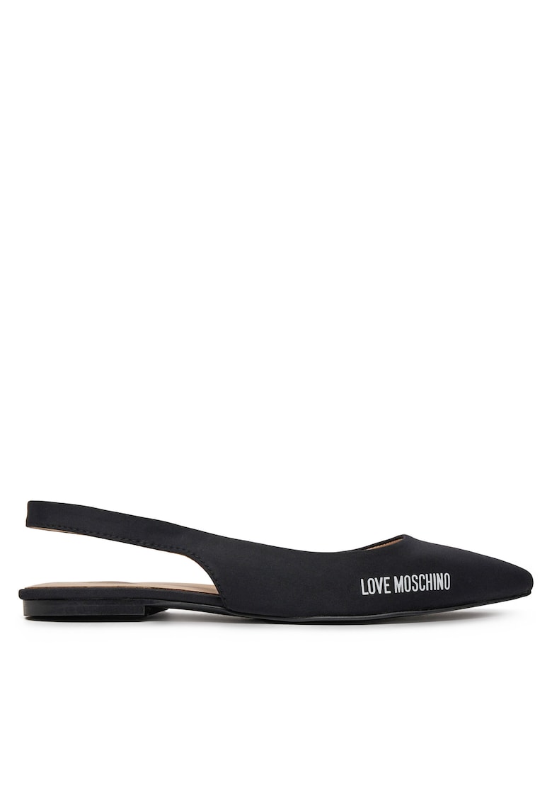 Balerini dama - varf ascutit - negru -