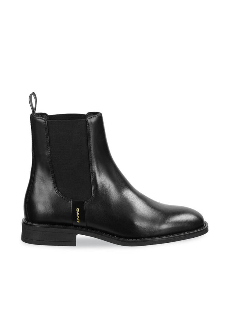 Ghete dama G00 31551128 - piele naturala - negru