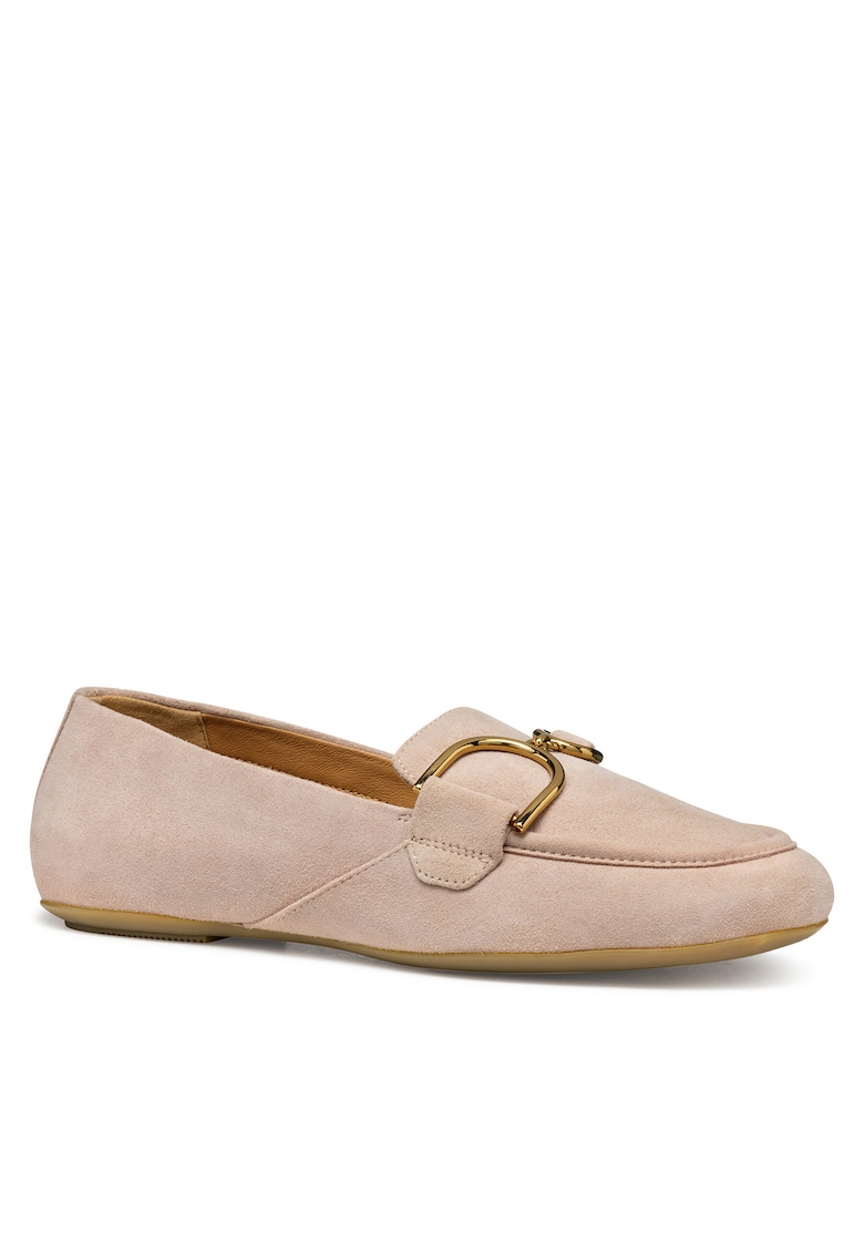 Mocasini dama model Rose D Palmaria - piele naturala - culoare roz -