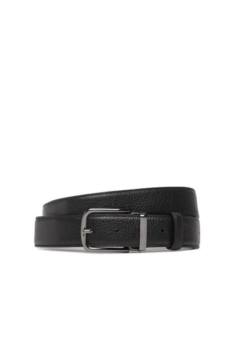 Curea barbati - Piele naturala - Negru