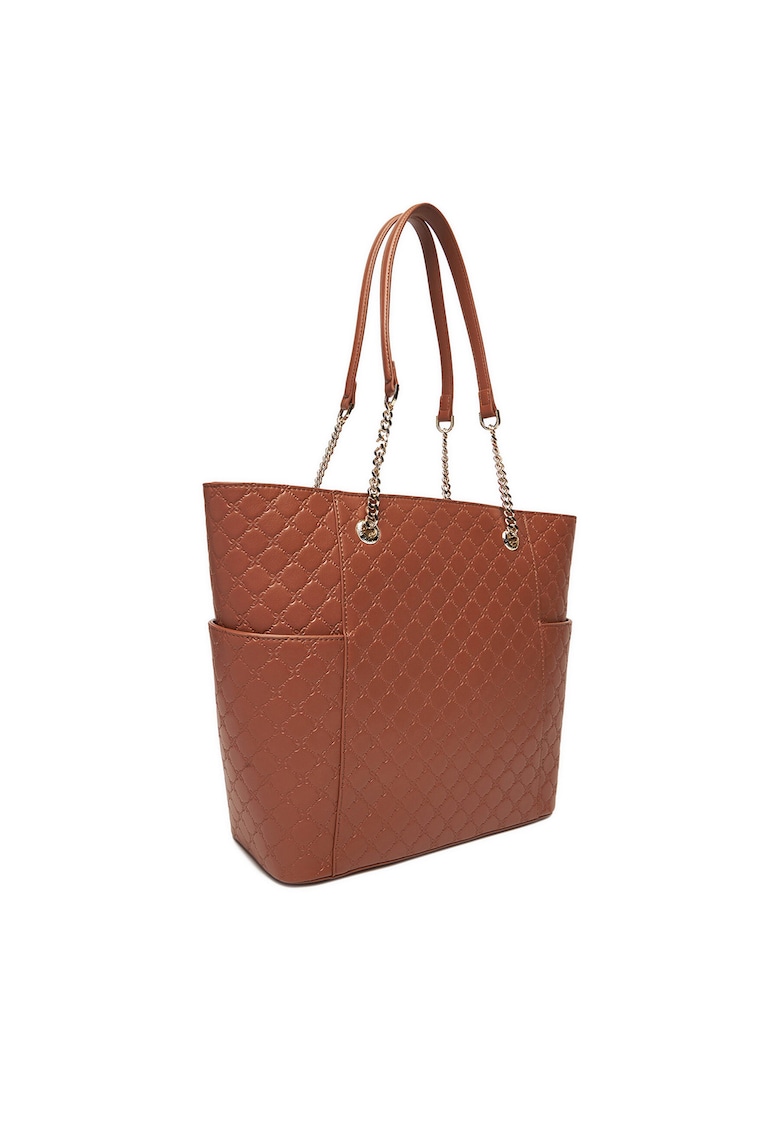 Geanta dama model CEO-NEBRASKA-LDA8208 - culoare brown - material textil
