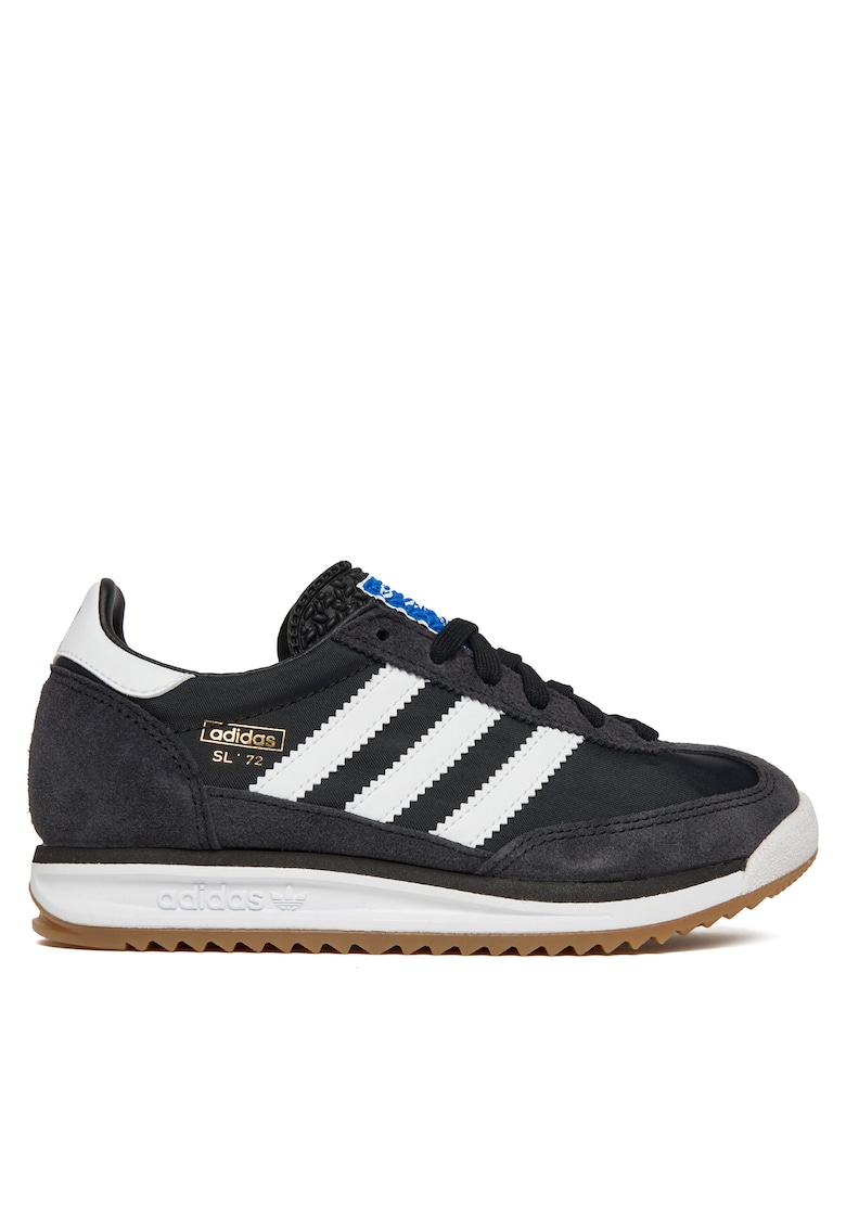 Tenisi copii - SL 72 RS J - piele naturala - negru -