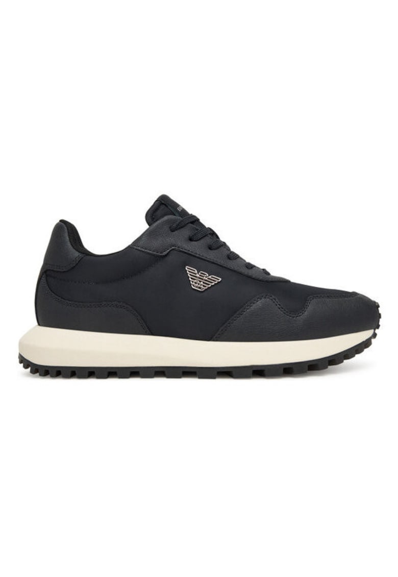Adidasi barbati - bleumarin - piele naturala - pentru fitness
