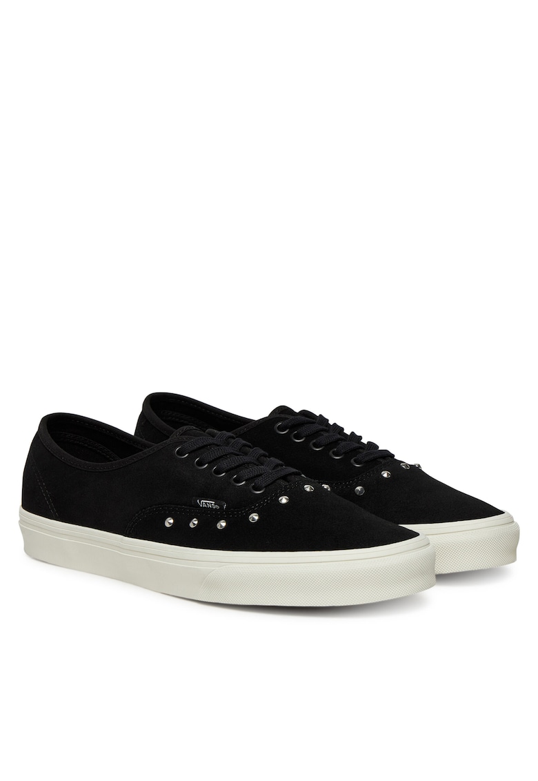 Tenisi unisex Spikes - piele naturala - negru -