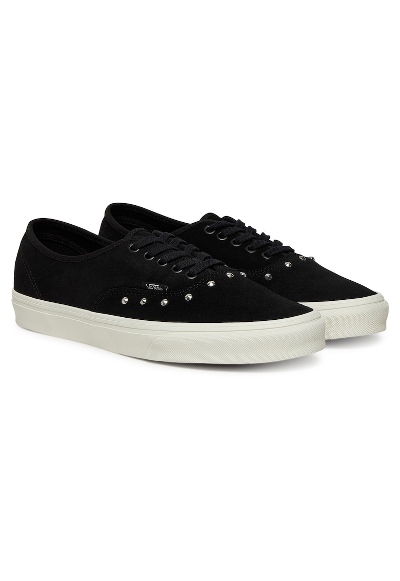 Tenisi unisex Spikes - piele naturala - negru -
