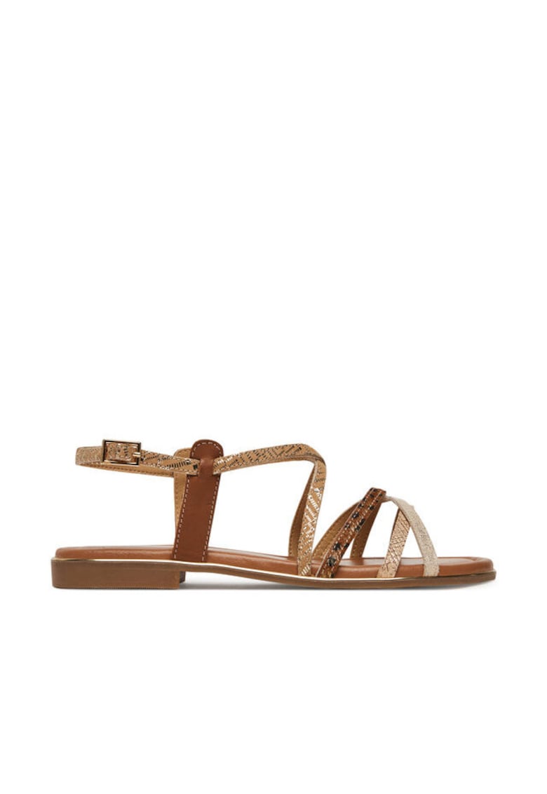 Sandale dama - WYL4137-1Z - piele naturala - Bej