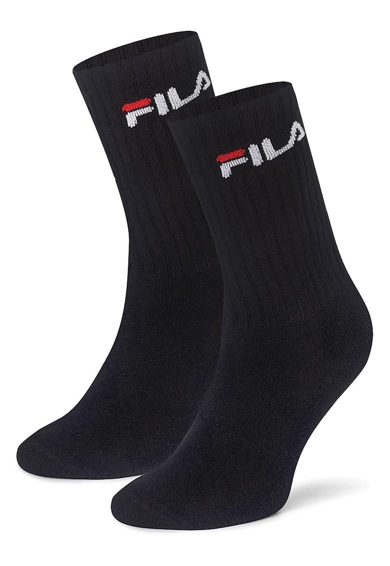 Set 2 Perechi Sosete barbati - F4401-AW24 - lungi - negre
