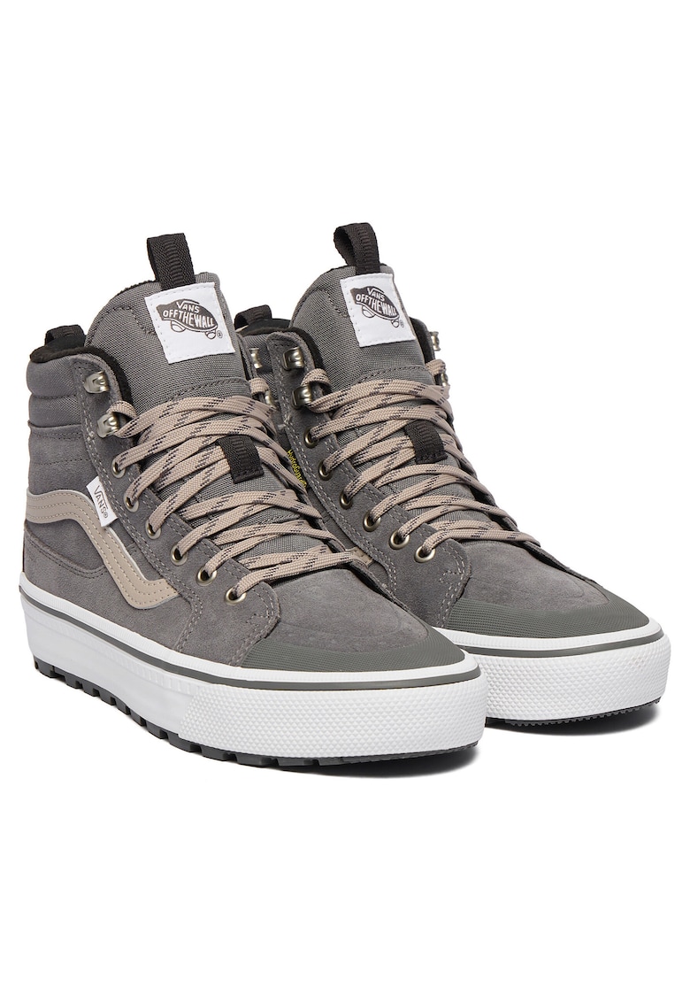 Tenisi dama Sk8-Hi - impermeabili - gri - tesatura