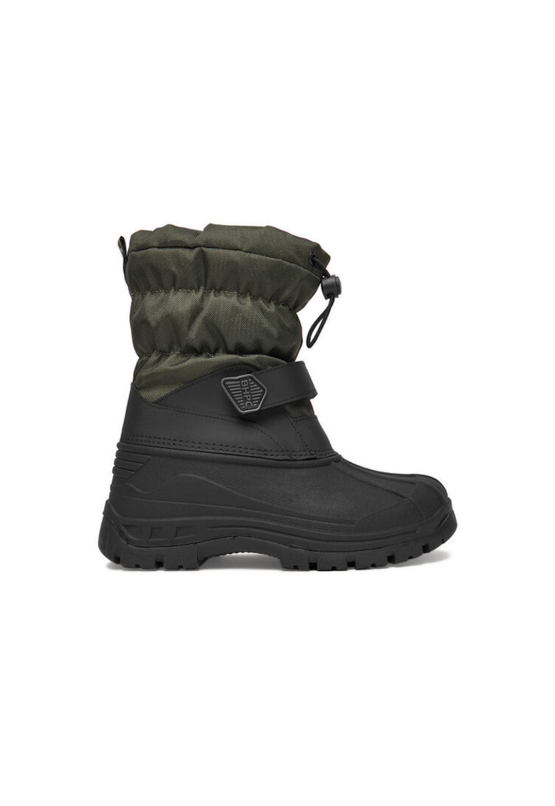 Cizme sport baieti - negru/verde