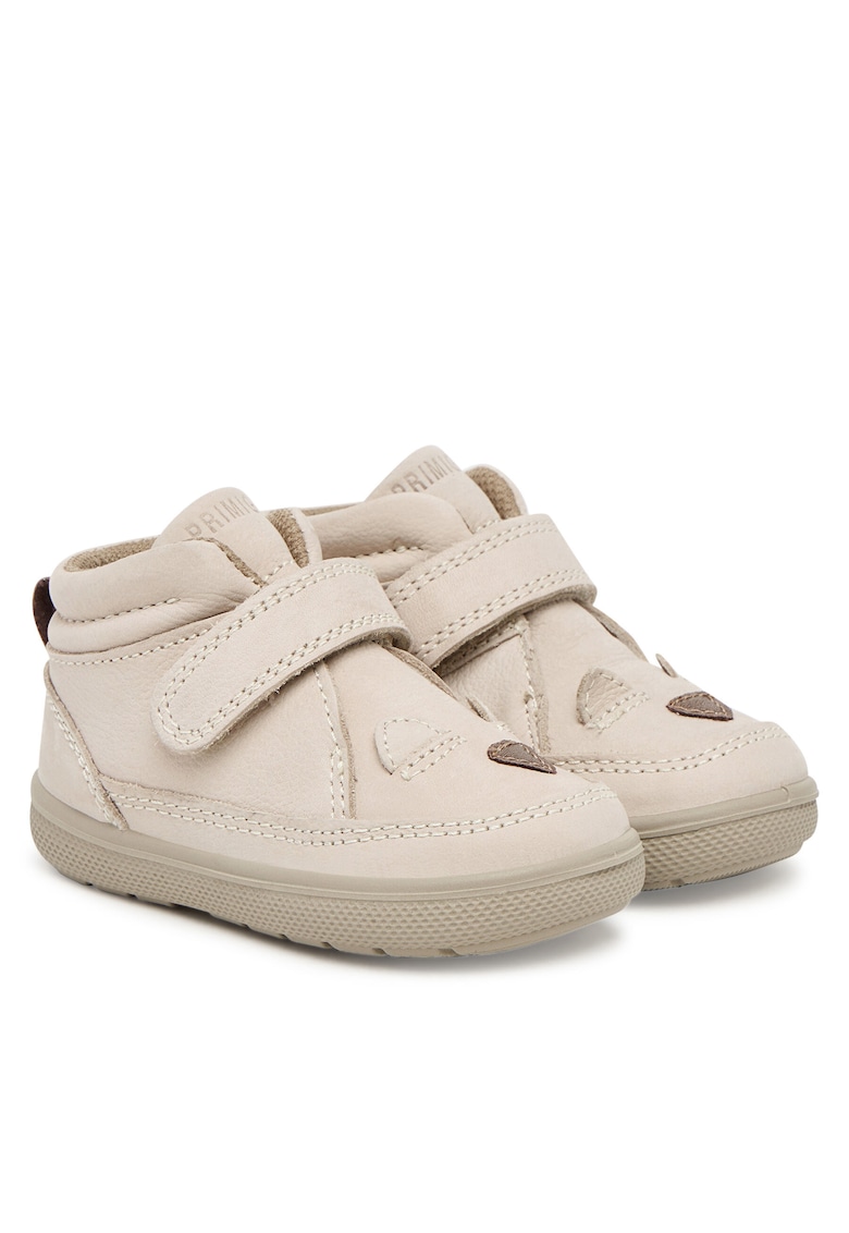 Ghete fete - piele naturala - bej