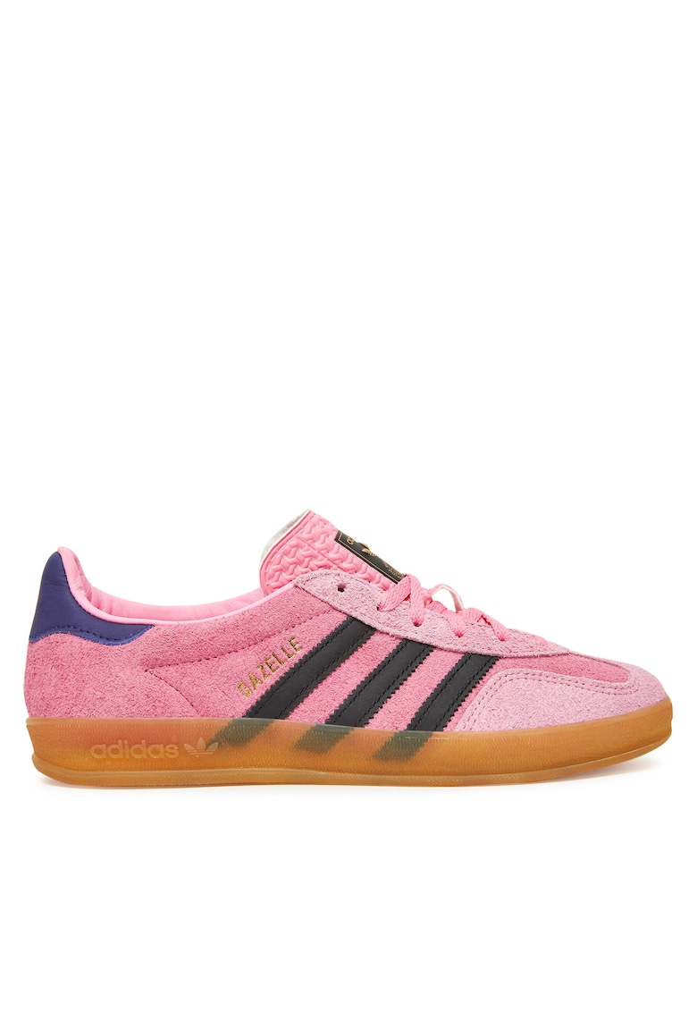 i dama - Adidas Gazelle Indoor - roz - piele naturala -