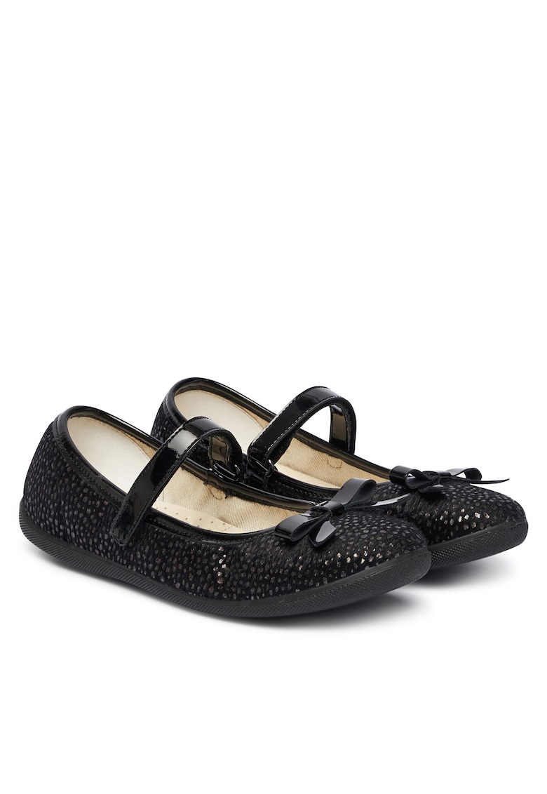 Balerini copii - negru - sintetic