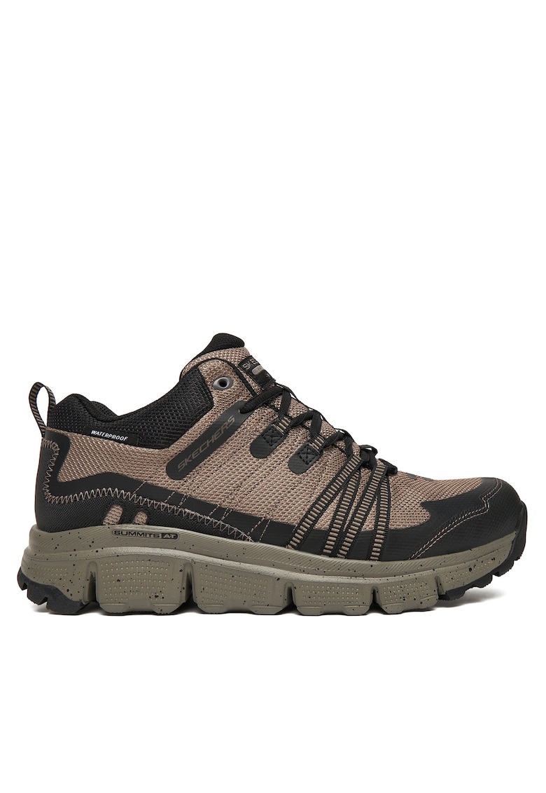 Skechers Ghete trekking barbati piele ecologica - Maro