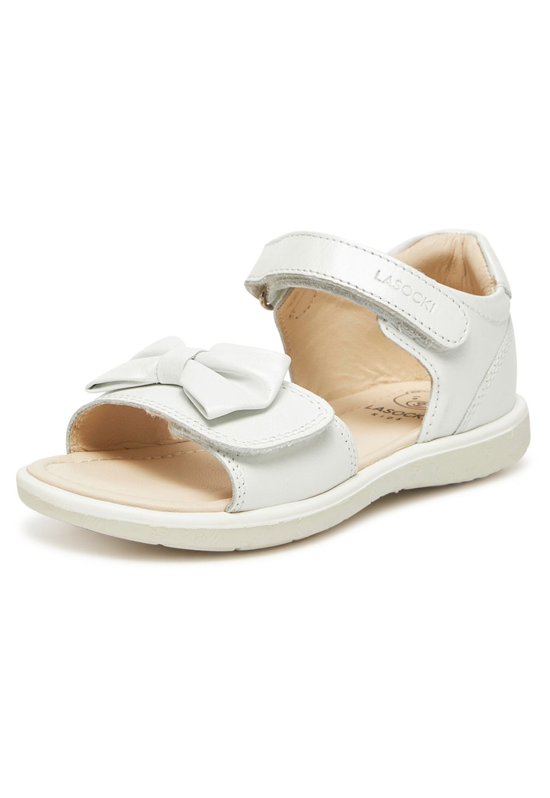 Sandale copii - HEART CI12-2854-02B - piele naturala - alb