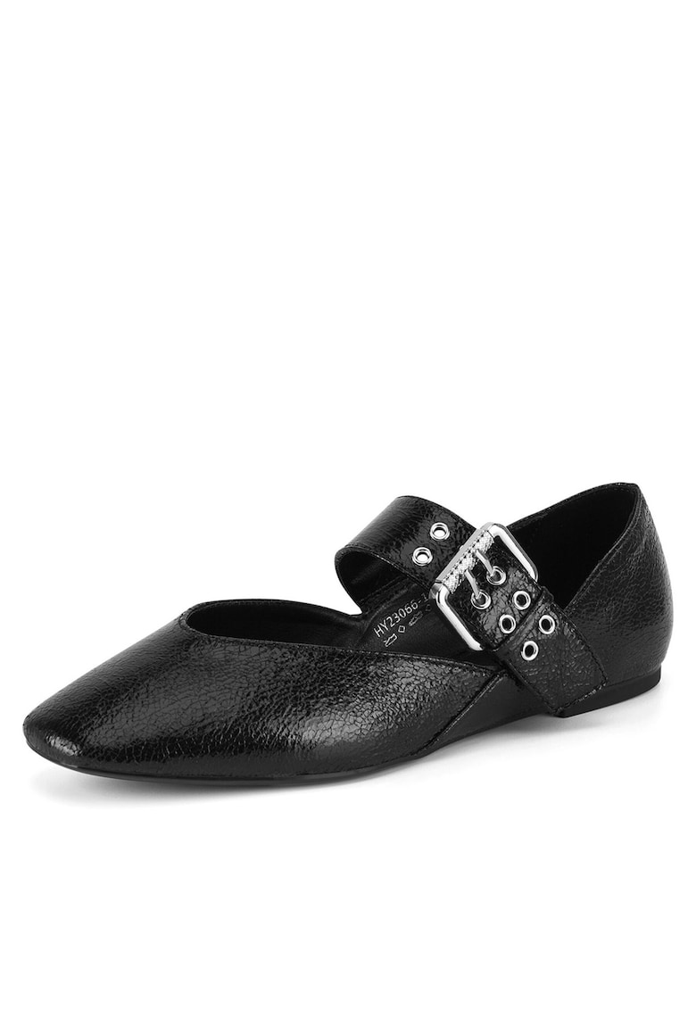 Balerini dama - negru/argintiu