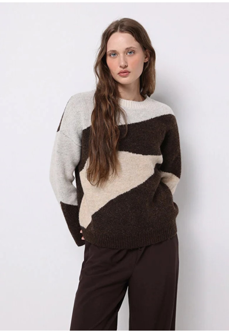 Pulover De Dama Multicolor Regular Fit 8684112956237