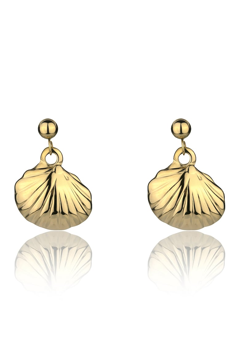 Cercei drop in forma de scut