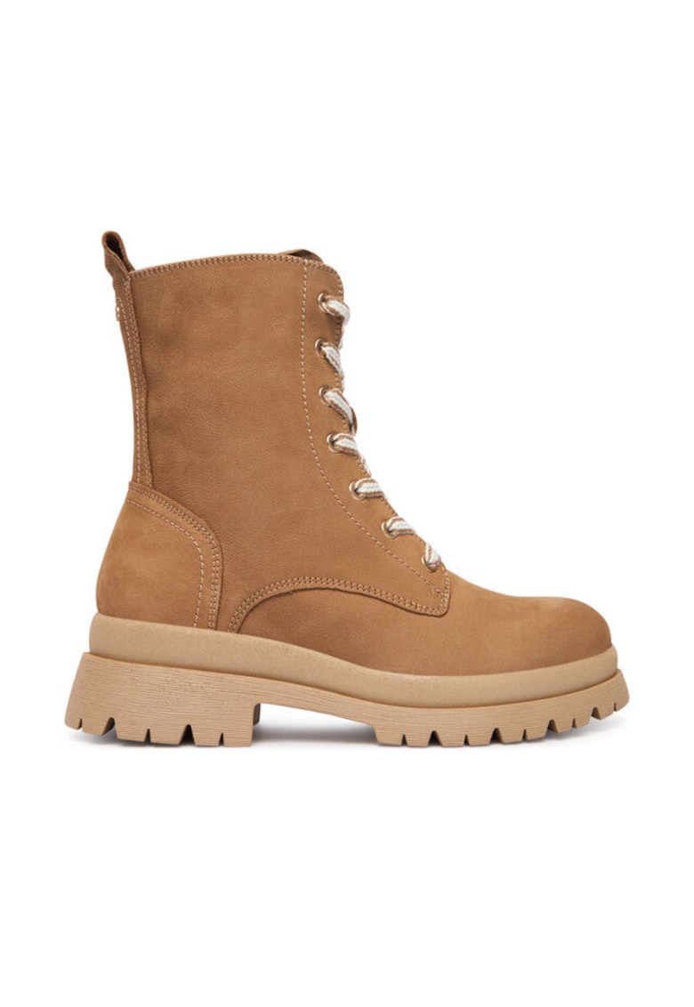 Ghete dama 310 1-25233-45 - piele naturala - maro