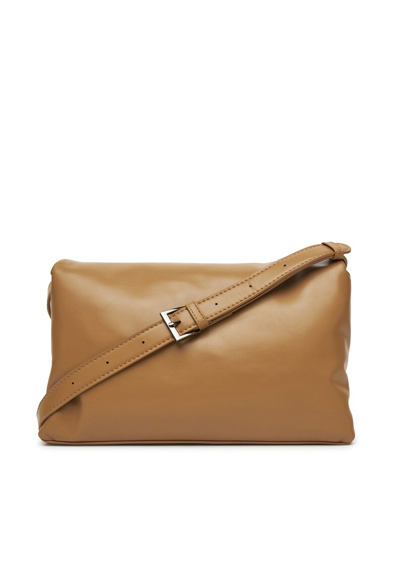 Geanta dama brown - material textil - model C-MEXX-H-003-08