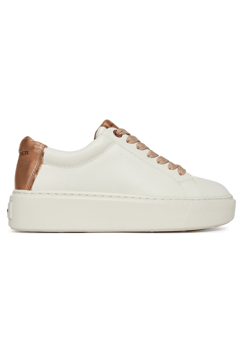 Tenisi dama - ALBCLHW-8272 - piele naturala - alb