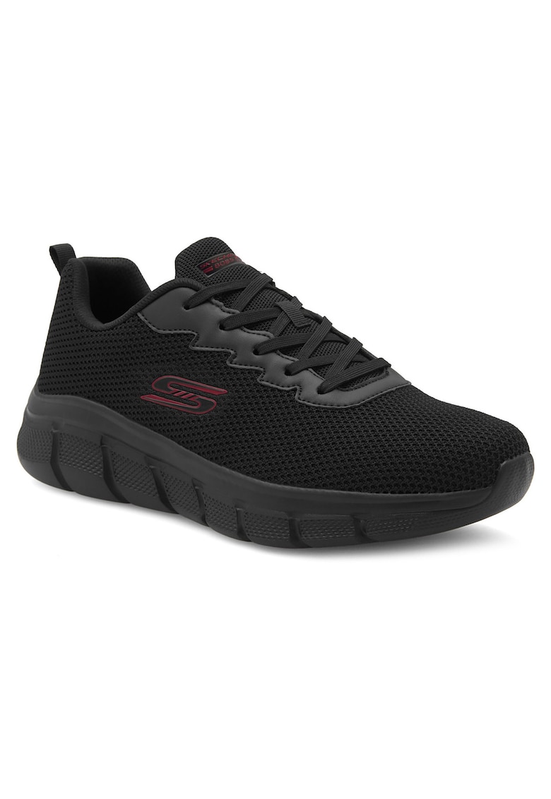 Pantofi sport barbati - BOBS B FLEX - negru - textil