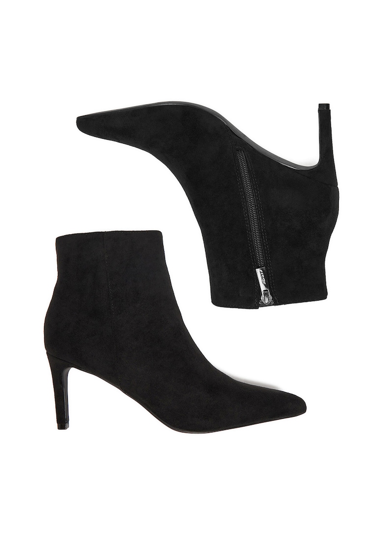 Botine dama - negru - textil - CEO-R25AW09002-B