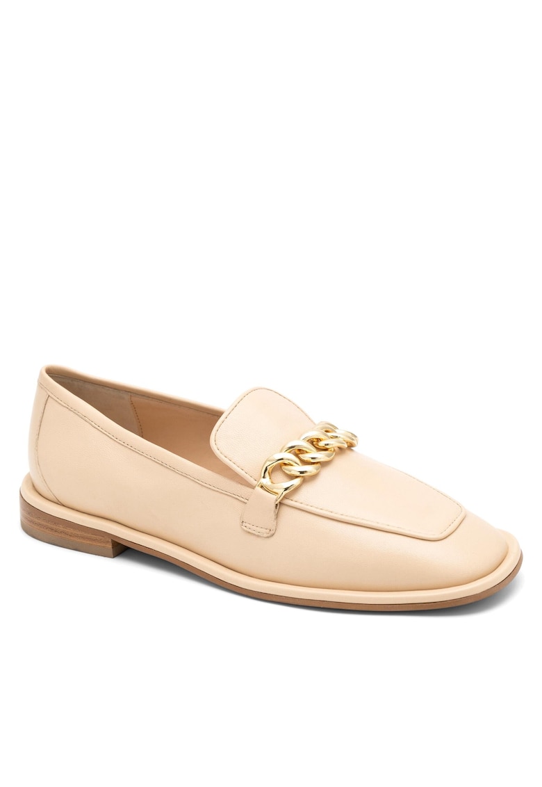 Mocasini dama - VALENCE-35378 - piele naturala - bej -