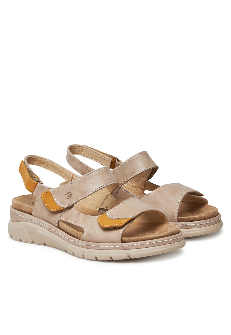 Sandale dama 710134-08 - piele naturala - bej