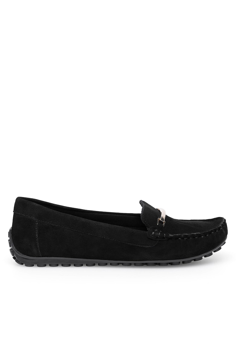 Mocasini dama - 590558851895239 - Piele naturala - Negru - Negru