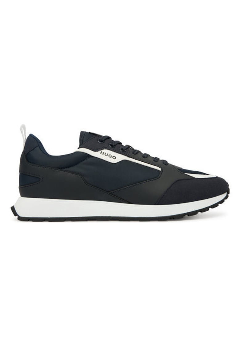 Pantofi sport barbati Dark Blue 401 - alergare - piele ecologica - bleumarin