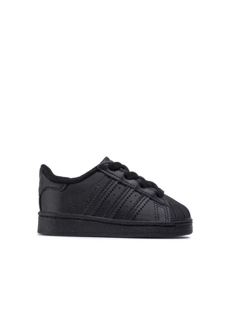 Tenisi copii - Superstar El I - piele naturala - negru -