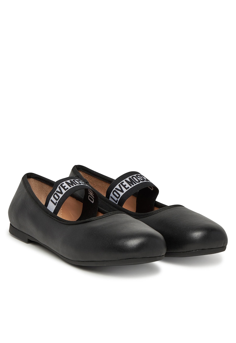Balerini de dama piele naturala - negru