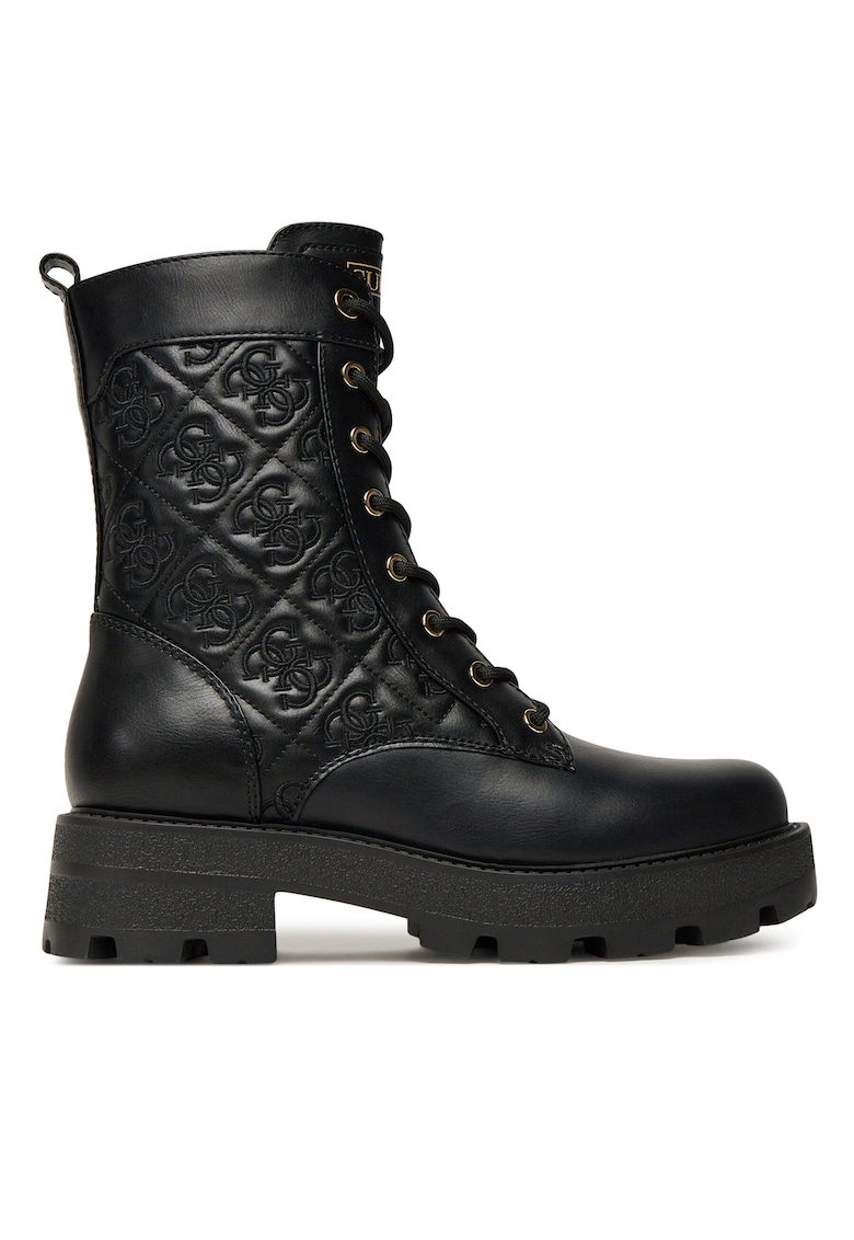 Ghete dama Negru - Material sintetic - Negru