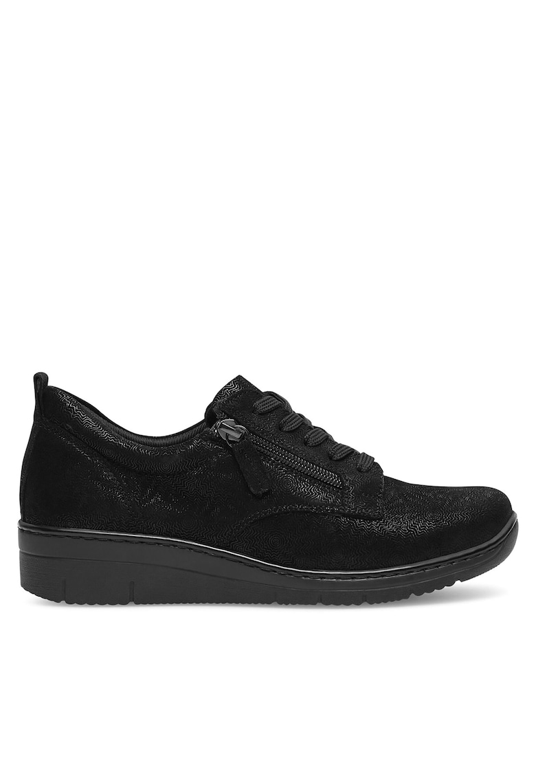 Pantofi dama din piele naturala - Negru