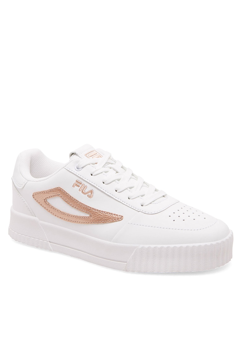 Pantofi sport copii - MILENA - piele ecologica - alb