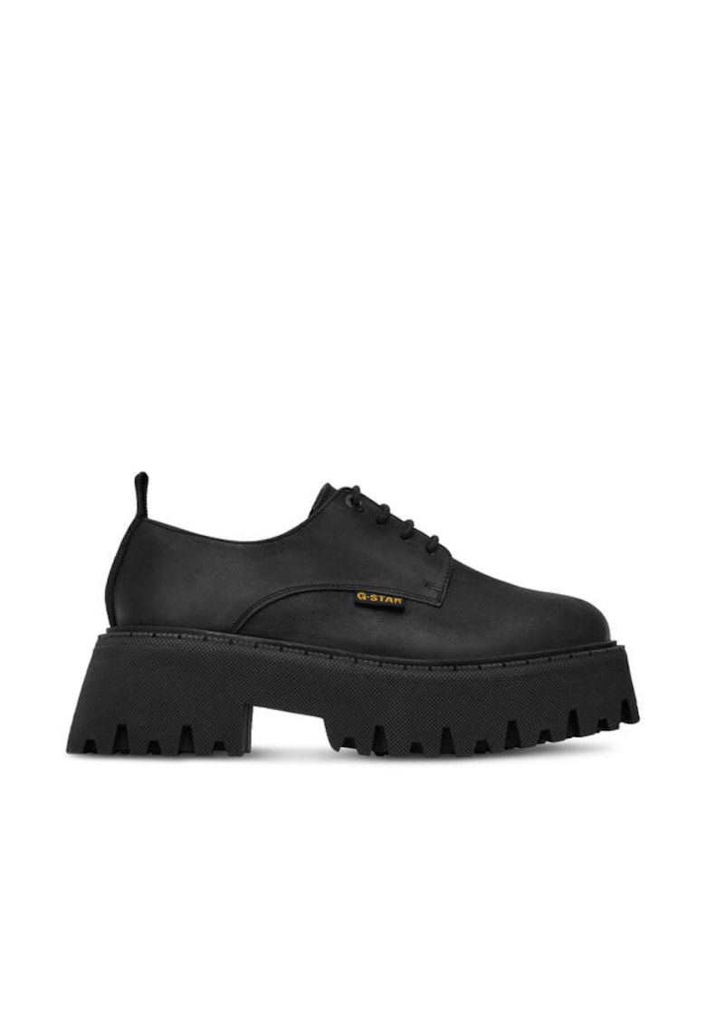 dama - piele naturala - negru - Negru